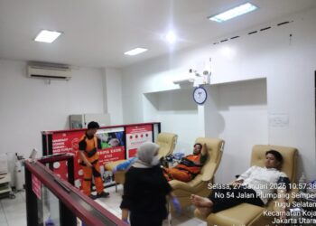 Aksi Kemanusian Donor Darah Kodim 0502/JU Bersama Jajaran ,” Setetes Darah Sangat Bermanfaat Bagi Yang Membutuhkan”