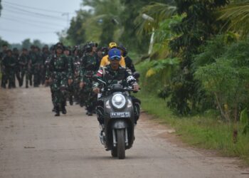 Kodam XXIV/Mandala Trikora Laksanakan Minggu Militer Melalui Kegiatan Hanmars 5 Km