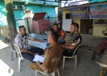 Babinsa Koramil 0201-06/MS Konsisten dalam Komunikasi Sosial dengan Unsur Kelurahan
