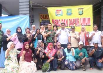 Dandim 0506/Tgr Kunjungi Lokasi Banjir di Mutiara Pluit
