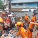 Cegah Terjadinya Banjir dan Wabah Penyakit,Satgas Sampah Kodim 0502/JU Bersama Unsur Terkait Ciptakan Lingkungan Sehat