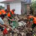 Ciptakan Lingkungan Sehat, Satgas Sampah Koramil 05/Balaraja Terus Perangi Sampah