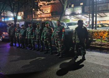 Patroli Malam Memang Sangat Dibutuhkan, TNI dan Komduk Aktif Patroli