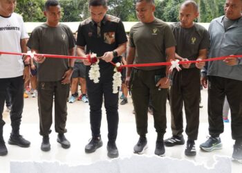 Pangdam Jaya/Jayakarta Meresmikan Balai Falatehan Menarhanud 1