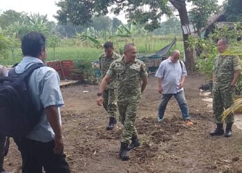 Danrem 052/Wkr Meninjau Integrated Farming System ,Pilot Project Ketahanan Pangan yang Terintegrasi dan Modern
