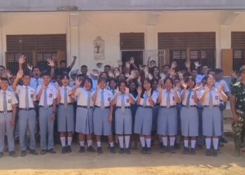 Satgas Gulbencal Kodam I/BB Pulihkan SMP dan SMA Fransiskus Pandan, Belajar Mengajar Berjalan Normal