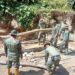 Gotong Royong TNI dan Warga Hadirkan Jembatan Darurat di Bener Meriah