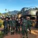 Satgas Gulbencal TNI AD Berangkatkan 4 Unit Alat Berat ke Lokasi Bencana di Kecamatan Tukka