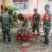 Sinergi TNI Percepat Pemulihan SD Negeri 1 Gampong Blang
