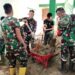 Pulihkan Harapan Warga, TNI Bersihkan Masjid Baitul Karim