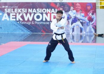 Pengurus Besar Taekwondo Indonesia Gelar Seleksi Nasional 180 Atlet Taekwondo