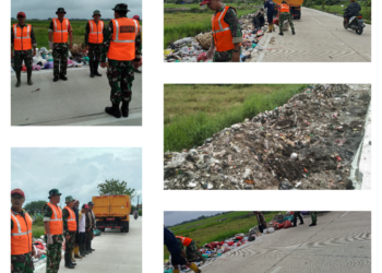 Satgas Sampah Kodim 0510/Trs Kembali Bergerak Wujudkan Lingkungan Sehat dan Bersih