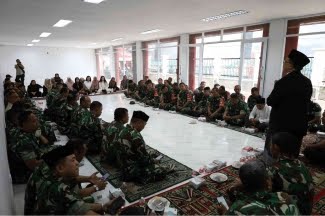 Perkuat Spirit Iman Prajurit,Kodim 0502/Jakarta Utara Peringati Isra Mi’raj 1447 H