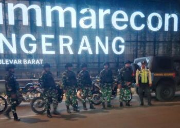Cegah Gangguan Kamtibmas,Koramil 02/Curug Kodim 0510 /Tigaraksa Terus Laksanakan Patroli Wilayah