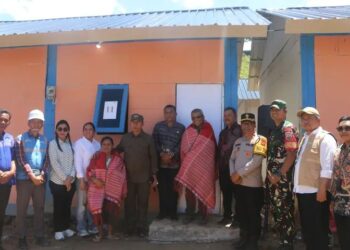 ‎Huntara Diresmikan Mendagri, Bupati Tapanuli Utara Pastikan Warga Tak Lagi di Pengungsian