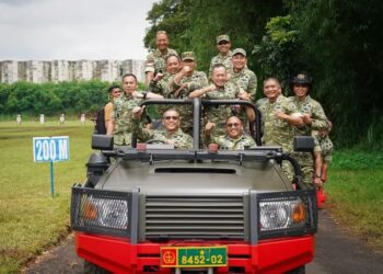 PANGDAM XV/PATTIMURA IKUTI PENDATAAN KEMAMPUAN PERWIRA TNI TA 2026