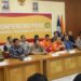 Wadan Kodaeral VI Hadiri Press Conference Penutupan Operasi SAR Pesawat ATR di Basarnas Makassar