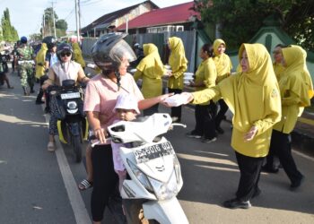 PERSIT KCK KODIM 1707/MERAUKE GELAR JUMAT BERKAH