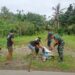 BERSAMA PEMERINTAHAN DESA DAN WARGA BABINSA LAKSANAKAN GOTONG ROYONG DI DESA SUKA MULIA HULU