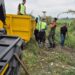 Babinsa Koramil 0201-16/TM Ikuti Gotong Royong Massal Bersama Wakil Bupati Deli Serdang di Desa Penara Kebun