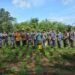 SUKSESKAN PROGRAM PRESIDEN RI, KOMANDAN KODAERAL XI TINJAU LAHAN KEDELAI DI KUMBE, MERAUKE.