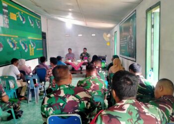 Kodim 0209/Labuhanbatu Gelar Sinkronisasi Data Jembatan Bersama Forkopimca Sungai Kanan
