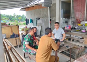 Komsos Babinsa Koramil 04/Cikupa Eratkan Silaturahmi Bersama Warga Binaan