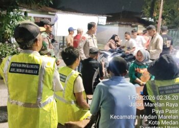 Kolaborasi Melalui Patroli Ketentraman Dan Ketertiban Umum (Trantibum).Ciptakan Kamtibmas Tetap Aman Dan Kondusif.