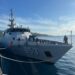 KRI Tatihu-853 Sandar di Dermaga Ksatriaan Tawiri Kodaeral IX dalam Misi Perisai Sura-26