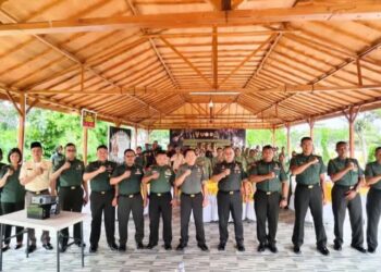 Perkokoh Karakter Prajurit, Jasdam II/Sriwijaya Terima Penyuluhan Binrohis dan Bintalidjuang