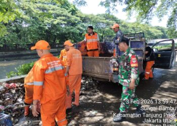 Program Satgas Grebek Sampah Kodim 0502/JU Wujudkan Lingkungan Sehat,Warga Ucapkan Terimakasih