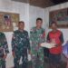 Jaga Gerbang Negeri dengan Hati, Satgas Pamtas Yonarhanud 2 Kostrad Berbagi Kebaikan Kepada Warga