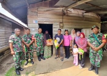 Kodim 0209/Labuhanbatu Gelar Jumat Berkah di Desa Tebing Linggahara