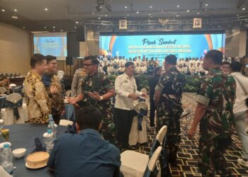 Danramil 0201-02/MT Monitor Kegiatan Pisah Sambut Kepala Kejaksaan Negeri Medan di Hotel Grand Mercure