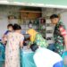 Babinsa Koramil 14/Pb Mendampingi Kegiatan Penerapan Integrasi Pelayanan Kesehatan Primer (ILP) di Desa Binaan