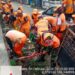 Dukung Program Pemerintah,Satgas Sampah Kodim 0502/JU Sapu Bersih Sampah Wujudkan Lingkungan Sehat