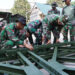 Kodam I/BB Terima Kedatangan 3 Set Jembatan Modular di Pelabuhan Belawan