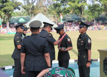 Kasdam I/BB Pimpin Upacara Penutupan Dikmata Infanteri TNI AD Gelombang III Tahun Anggaran 2025