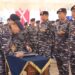 Perkuat Pengamanan Laut, Pangkoarmada II Hadiri Serah Terima  Alih Bina Unsur KRI Koarmada II ke Koarmada I