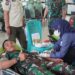 Jelang HUT Persit Ke-80, Kodim 1208/Sambas Gelar Donor Darah