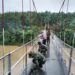 Satgas Gulbencal Kodam I/BB Tuntaskan Rehab Jembatan Gantung Purba Sinomba, Padang Lawas Utara