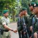 Kasdivif 1 Kostrad Sambut Purna Tugas Satgas Rajawali III Satjar Divif-1 Kostrad