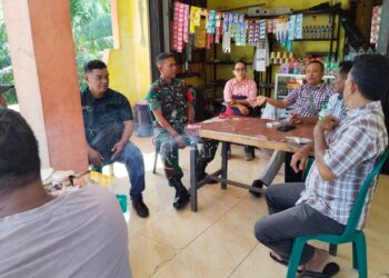 MEWUJUDKAN KEAKRABAN, BABINSA KORAMIL 14/PB. KOMSOS DENGAN WARGA BINAAN