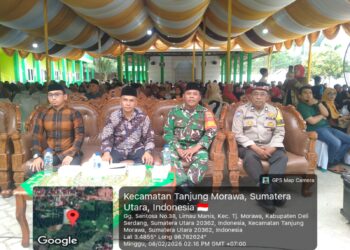 Babinsa Koramil 0201-16/TM Hadiri Gebyar III, Milad IV dan Peringatan Isra Mi’raj Yayasan Mubarak Hikma