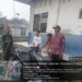 Sinergitas Bersama Perangkat Kelurahan. Babinsa Kelurahan Indah Tertibkan Spanduk Liar.
