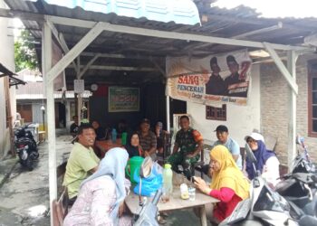 Babinsa Koramil 0201- 04/MK Ciptakan Keakraban dengan Warga Binaan Diwilayah