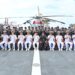 PEMIMPIN ANGKATAN LAUT JEPANG KUNJUNGI KAPAL PERANG TNI AL