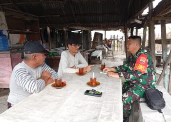 Babinsa Koramil 0201-11/ Medan Deli Sambangi Warga Binaan