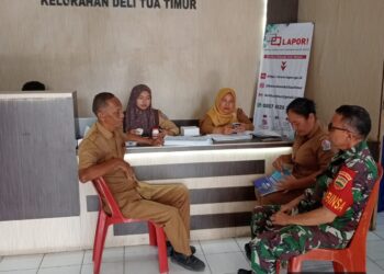 Babinsa Aktif Komsos Bersama Perangkat Kelurahan Menjadikan Babinsa Dan Aparat Kelurahan Semakin Solid