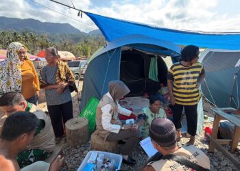 Satgas Kesdam I/BB Terus Berikan Bantuan Kesehatan bagi Warga Terdampak Bencana
